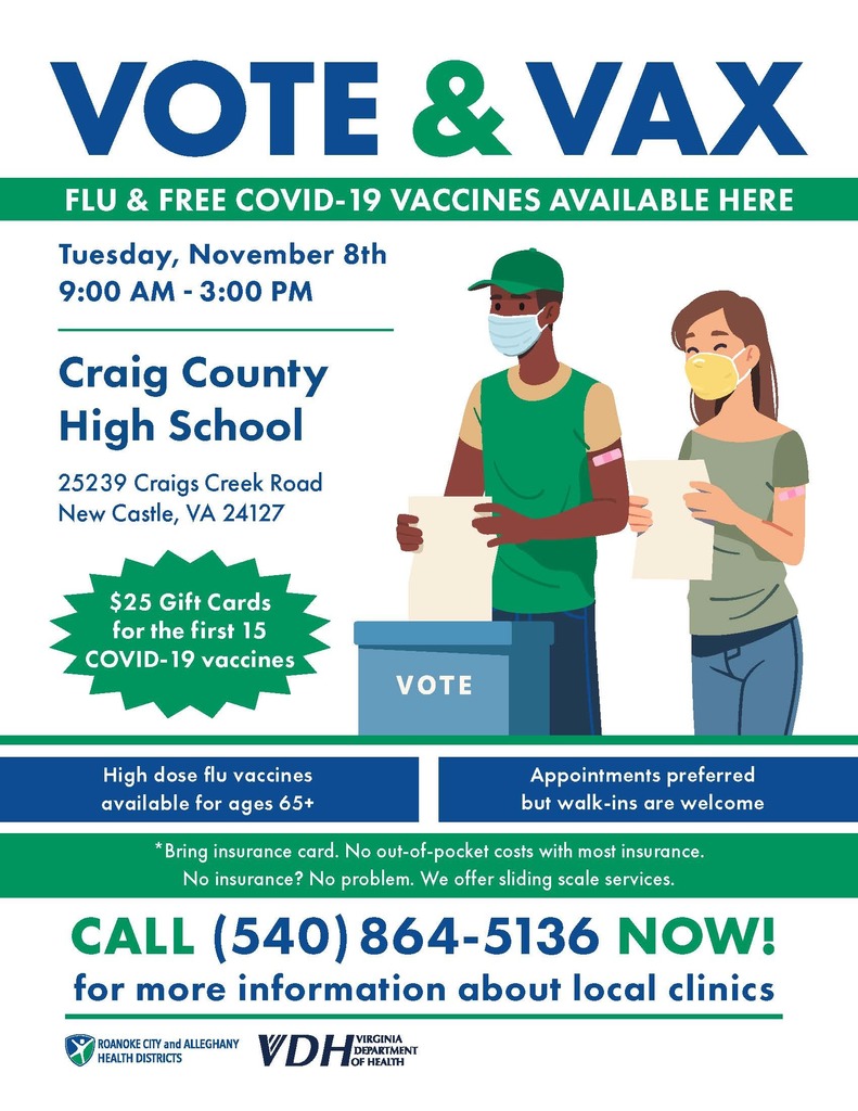 Vote & Vax Election Day