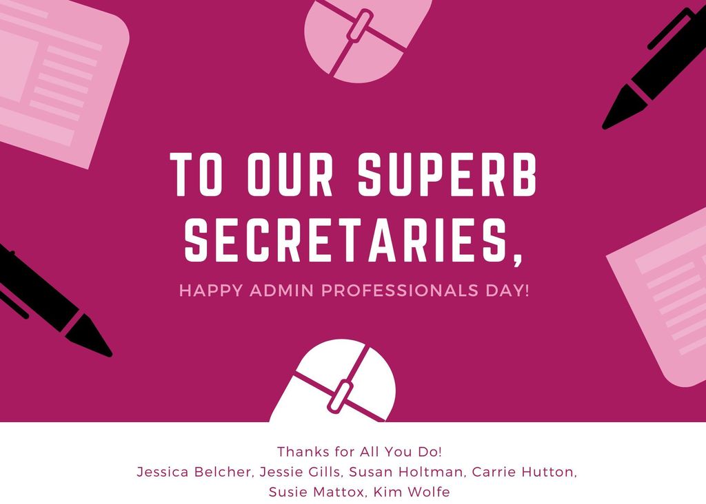 Happy Admin Professionals Day!